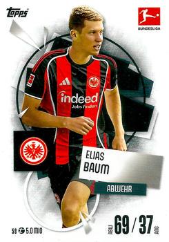 Elias Baum #59 2025 Topps Match Attax Bundesliga Soccer