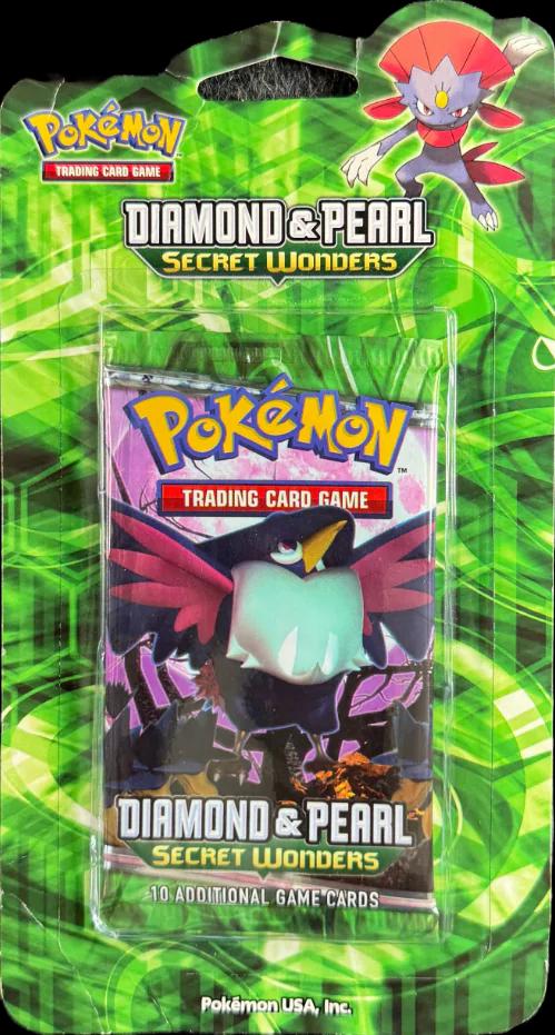 Blister Pack Pokemon Secret Wonders