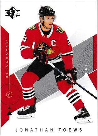 Jonathan Toews #5 Hockey Cards 2018 SP