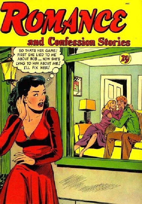 Romance And Confession Stories #1 (1949) Comic Books Romance and Confession Stories