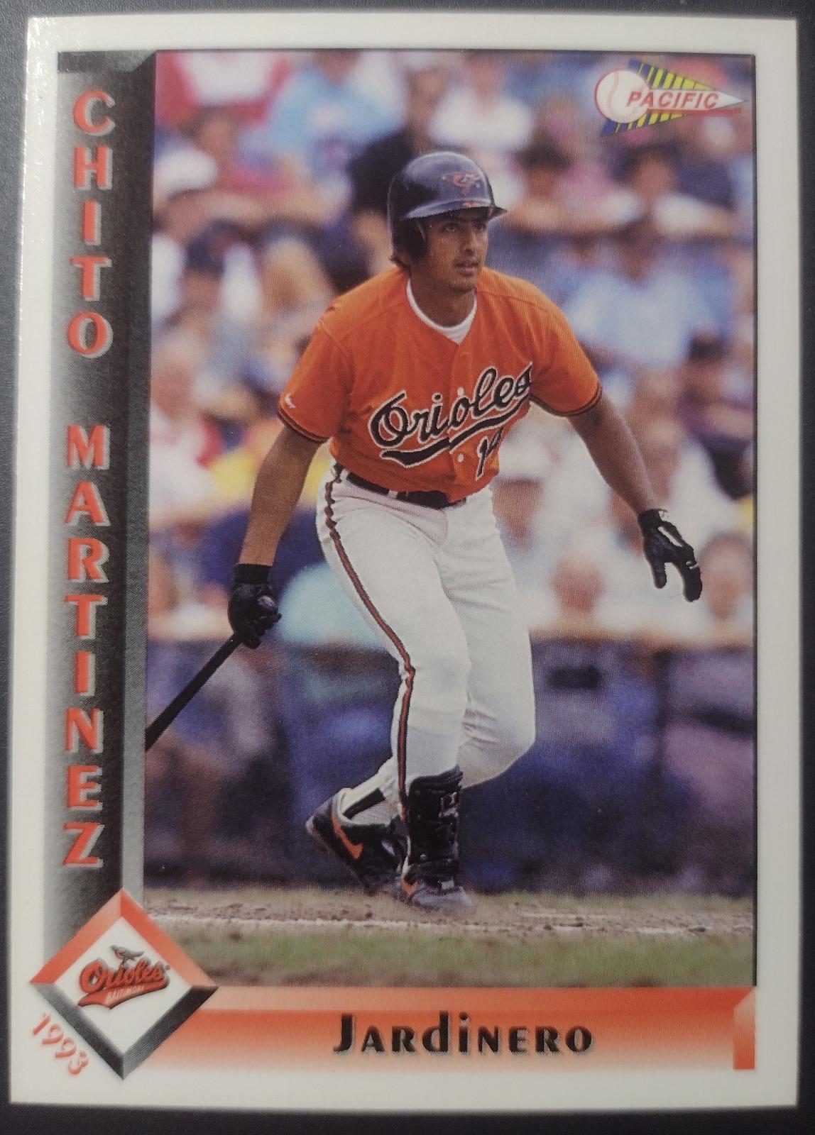 Chito Martinez #19 Baseball Cards 1993 Pacific Spanish