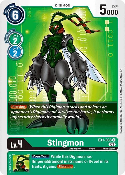 Stingmon front