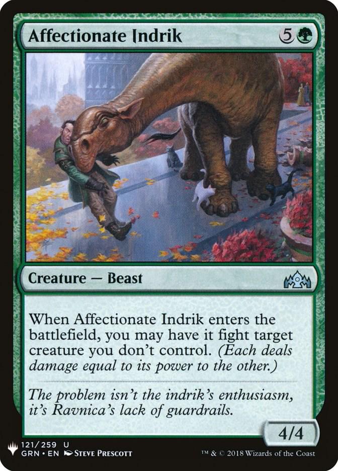 Affectionate Indrik (Magic The List Reprints)