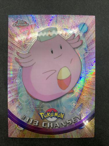 Chansey #113 Pokemon 2000 Topps Chrome