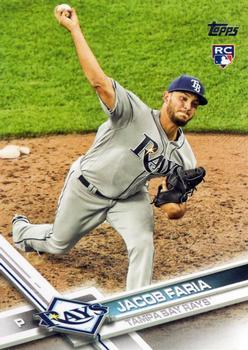 Jacob Faria #US240 Baseball Cards 2017 Topps Update