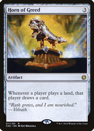 Horn of Greed #211 Magic Conspiracy Take the Crown