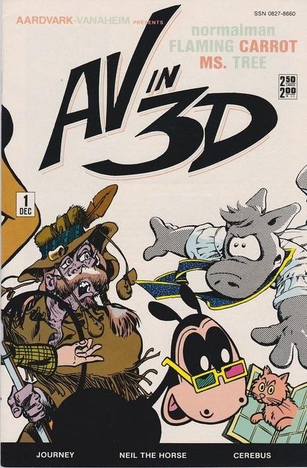 AV in 3D #1 (1984) Comic Books A-V In 3D