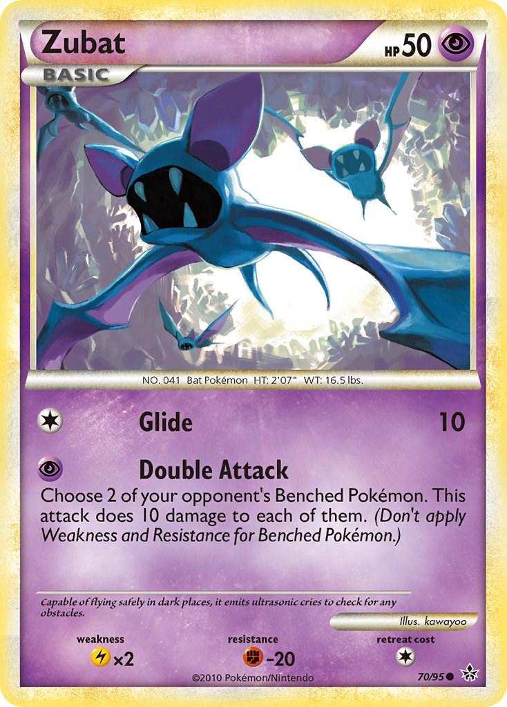 Zubat #70 Pokemon Unleashed