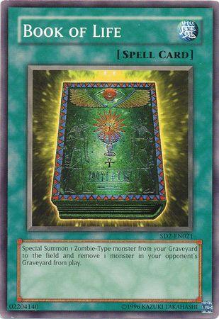 Book of Life SD2-EN021 YuGiOh Structure Deck: Zombie Madness