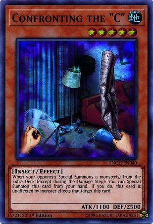 Confronting the C INCH-EN040 YuGiOh The Infinity Chasers