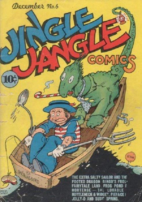 Jingle Jangle Comics #6 (1942) Comic Books Jingle Jangle Comics