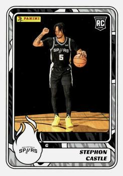 Stephon Castle #98 2024 Panini NBA Sticker & Card Collection Card