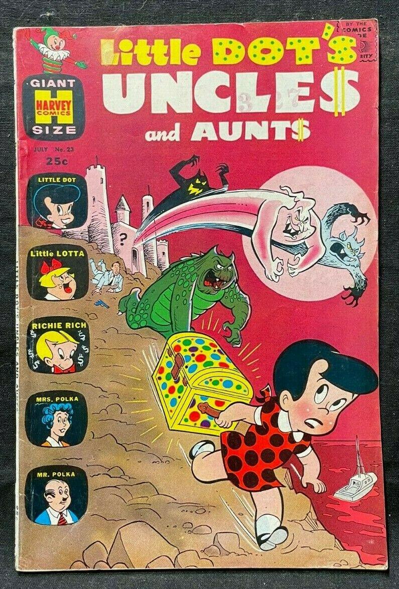 Little Dot's Uncles and Aunts #23 (1968) Comic Books Little Dot's Uncles and Aunts