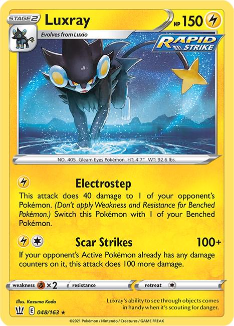 Luxray #48 Pokemon Battle Styles