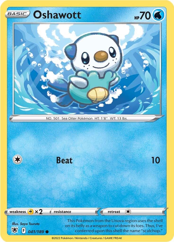 Oshawott #41 Pokemon Astral Radiance