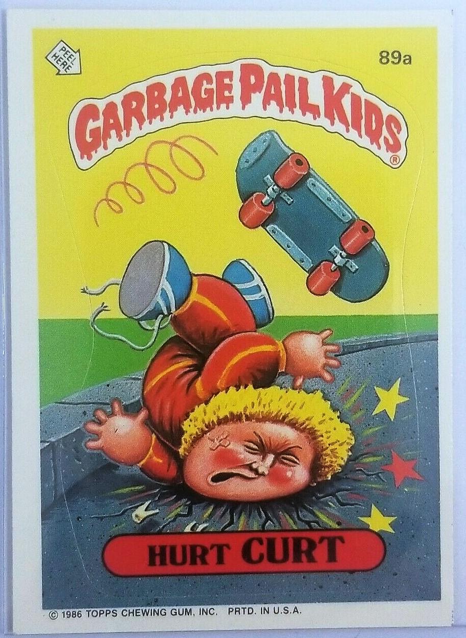 Hurt CURT #89a 1986 Garbage Pail Kids