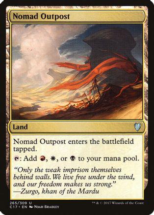 Nomad Outpost Magic Commander 2017