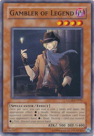 Gambler of Legend GLAS-EN031 YuGiOh Gladiator's Assault