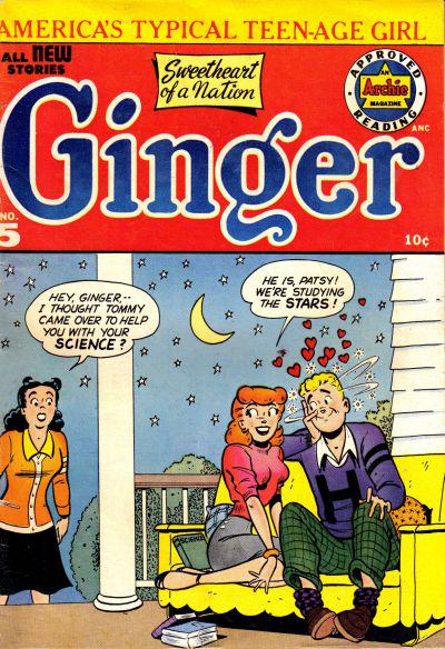 Ginger #5 (1952) Comic Books Ginger