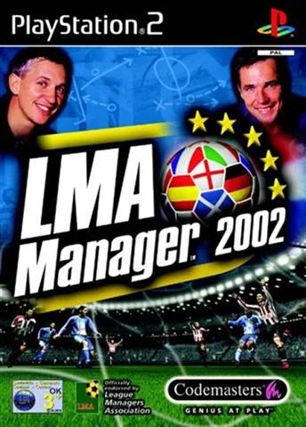 LMA Manager 2002 PAL Playstation 2