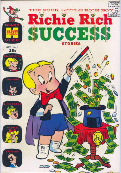 Richie Rich Success Stories #1 (1964) Comic Books Richie Rich Success Stories