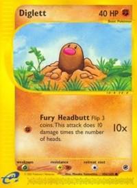 Diglett #106 Pokemon Expedition