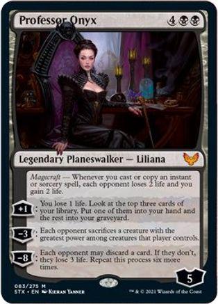 Professor Onyx Magic Strixhaven School of Mages