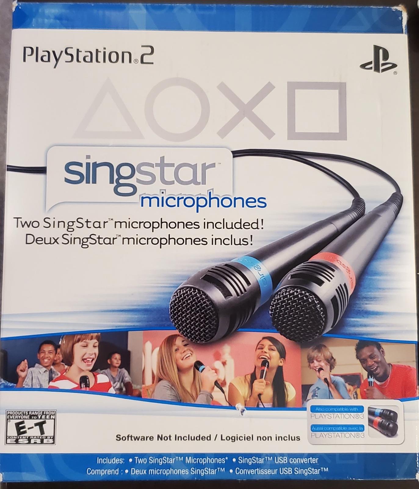 Singstar Microphones Playstation 2