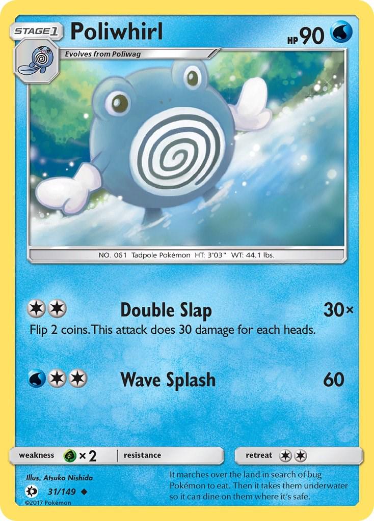 Poliwhirl #31 Pokemon Sun & Moon