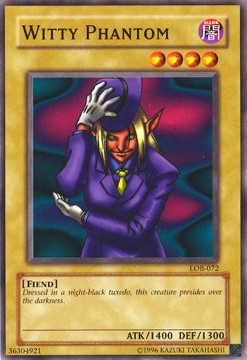 Witty Phantom LOB-072 YuGiOh Legend of Blue Eyes White Dragon