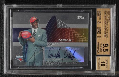 Emeka Okafor Special Edition Autograph #SEA-EO Basketball Cards 2004 Topps