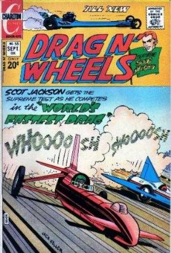 Drag N' Wheels #55 (1969) Comic Books Drag N' Wheels