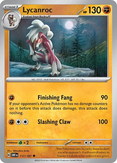 Lycanroc #117 Cover Art