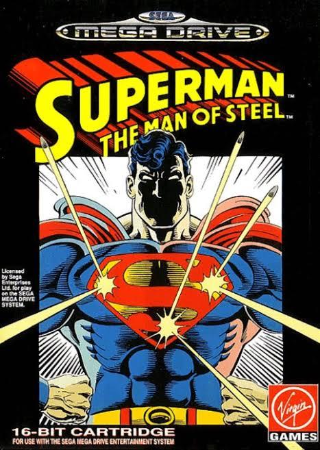 Superman The Man Of Steel PAL Sega Mega Drive