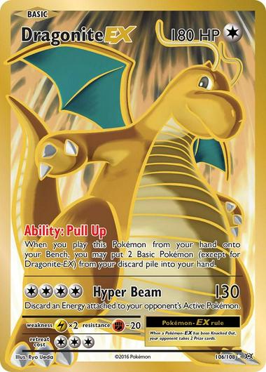 Dragonite EX #106 Cover Art