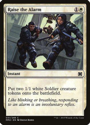 Raise the Alarm Magic Modern Masters 2015