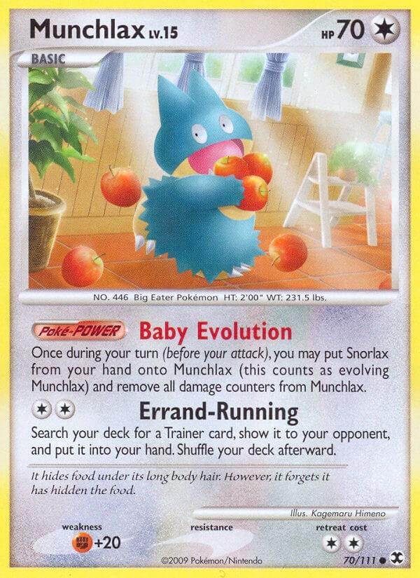 Munchlax #70 Pokemon Rising Rivals