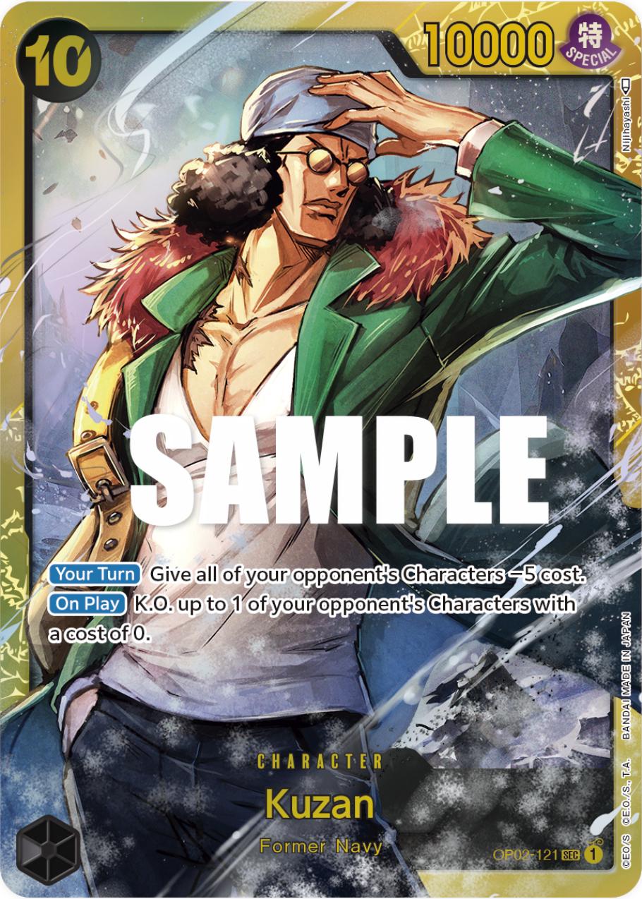 Kuzan OP02-121 One Piece Paramount War
