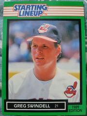 Greg Swindell Baseball Cards 1989 Kenner Starting Lineup Prices