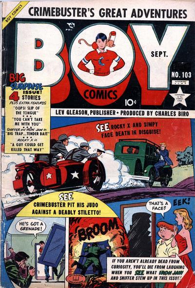 Boy Comics #103 (1954) Comic Books Boy Comics