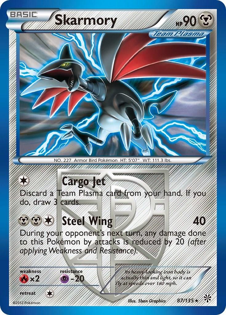 Skarmory #87 Pokemon Plasma Storm