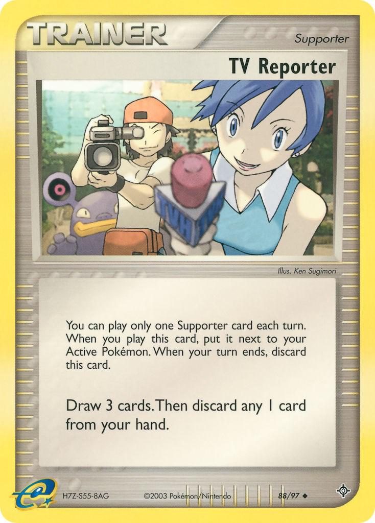 TV Reporter #88 Pokemon Dragon