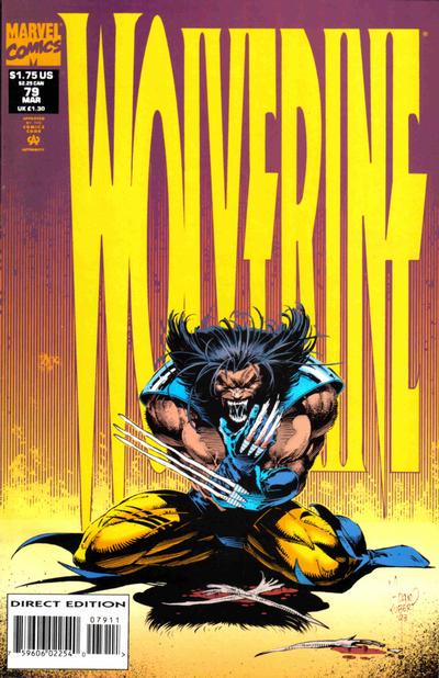 Wolverine #79 (1994) Comic Books Wolverine