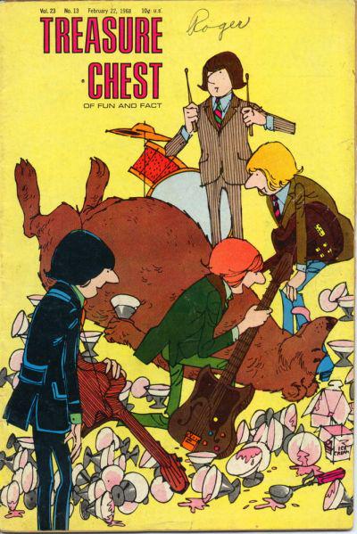 Treasure Chest of Fun and Fact #13 439 (1968) Comic Books Treasure Chest of Fun and Fact