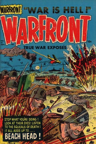 Warfront #10 (1952) Comic Books Warfront
