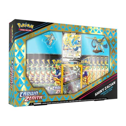 Shiny Zacian Premium Figure Collection Box Cover Art