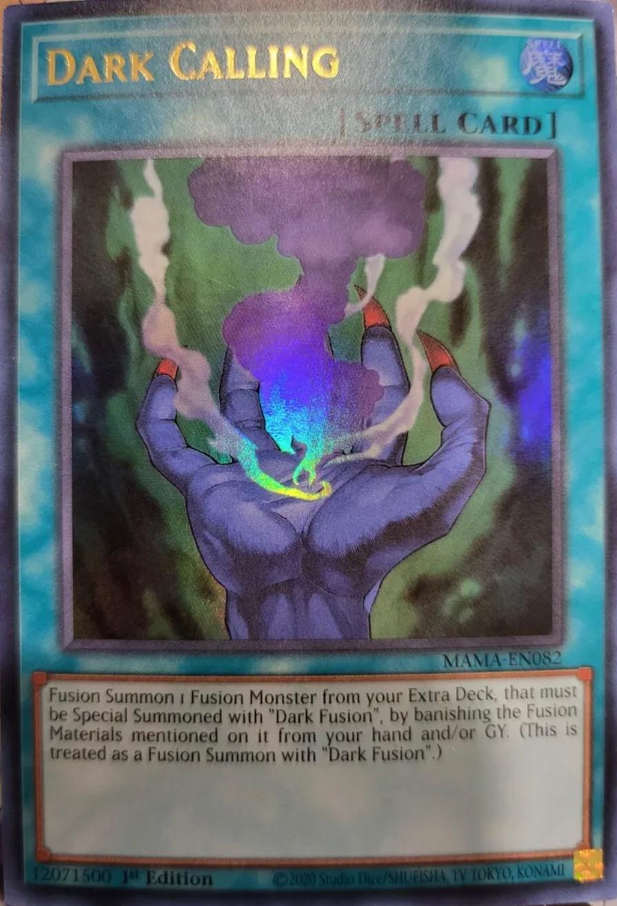 Dark Calling MAMA-EN082 YuGiOh Magnificent Mavens