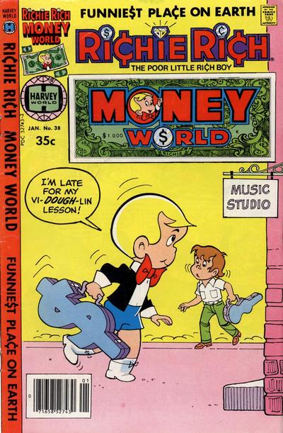 Richie Rich Money World #38 (1979) Comic Books Richie Rich Money World
