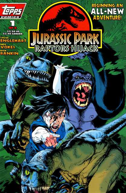 Jurassic Park: Raptors Hijack #1 (1994) Comic Books Jurassic Park: Raptors Hijack