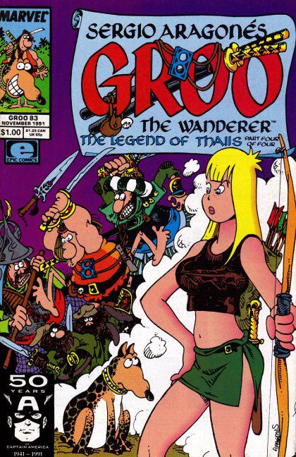 Groo the Wanderer #83 (1991) Comic Books Groo the Wanderer